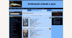 Desktop Screenshot of antik-jirasek.cz