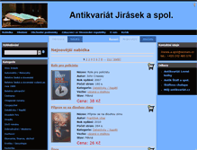 Tablet Screenshot of antik-jirasek.cz